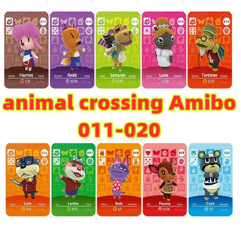 animal crossing Amibo 11-20