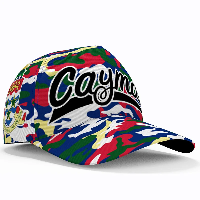 Berretti Da Baseball Cayman Free Custom Made Name Number Logo Della Squadra Ky Hats Cym Country Travel British Nation Island Flag Ocean Headgear