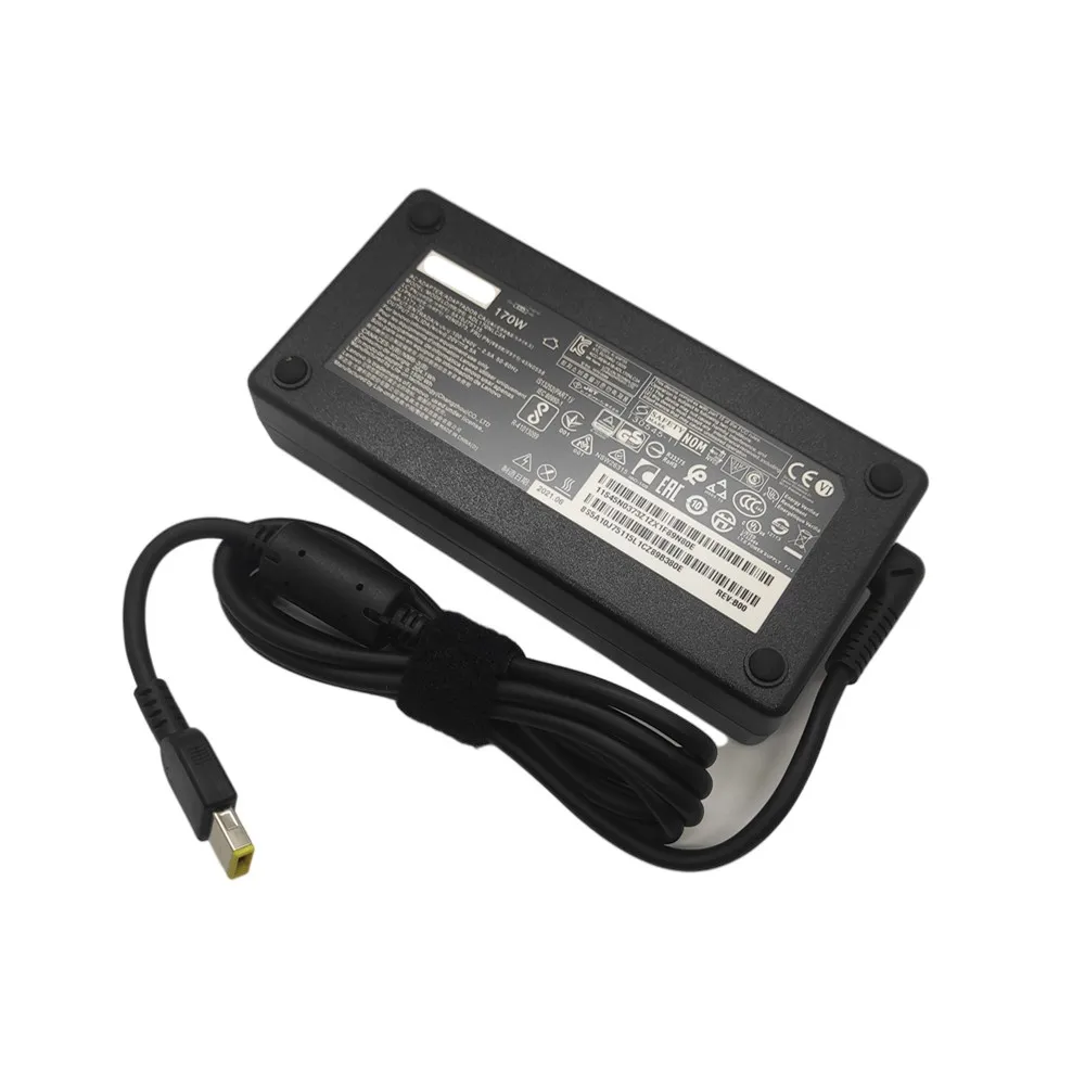 Usb ac Carregador Adaptador de Alimentação para Lenovo Legião Y7000p1060 Y720-15 P50 P51 P70 P71 T440p T540p W540 W541 45n0514 170w 20v 8.5a c - Imagem 2