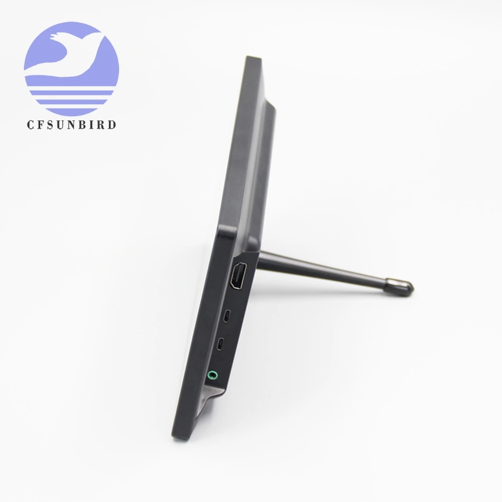 " 7,0 дюймов 1024*600 HDMI ips USB емкостный сенсорный ЖК-модуль дисплей монитор экран панель с корпусом для Raspberry Pi