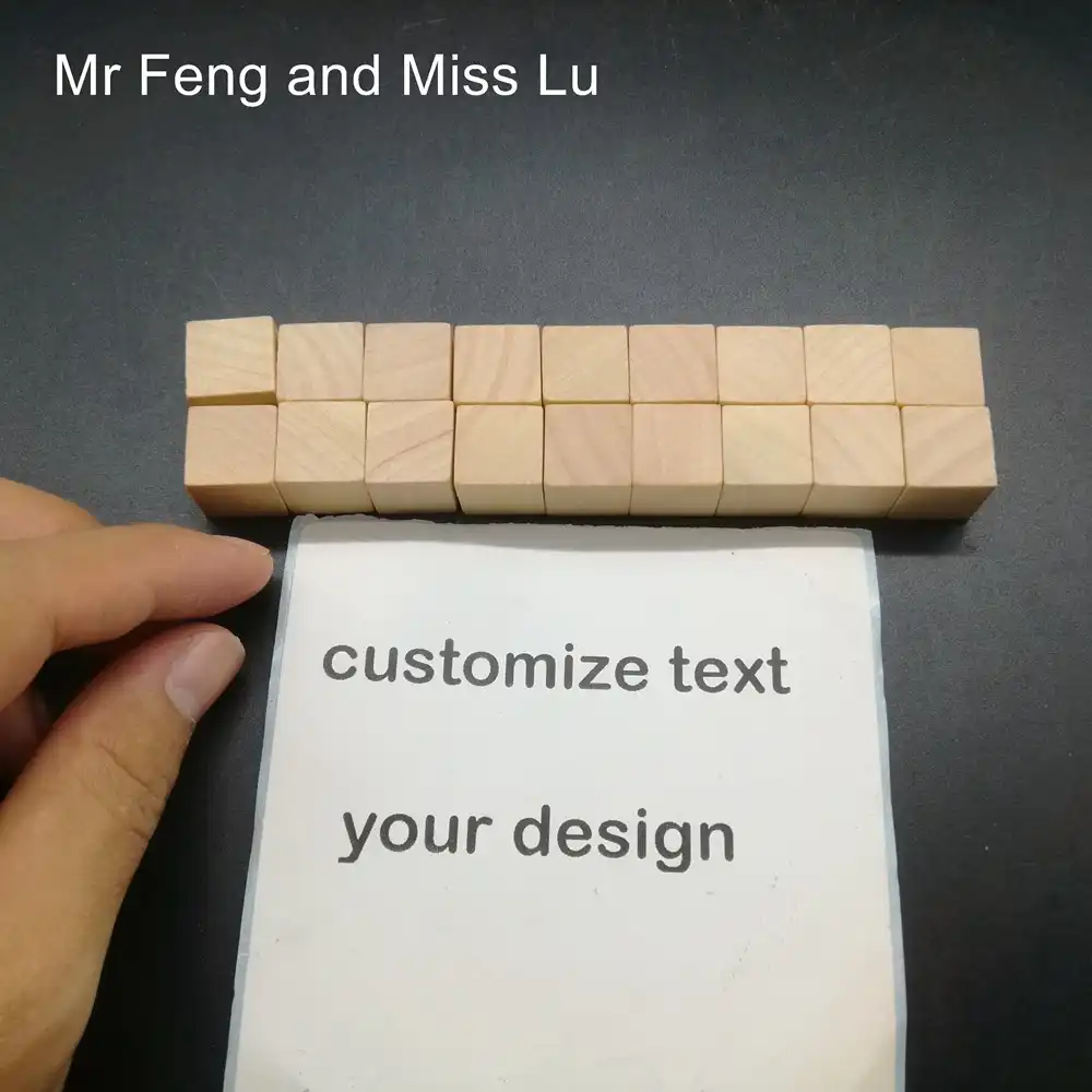 15 ミリメートル 2 9 個のレーザー彫刻ウッドキューブ Customzie パズルギフトガジェット手作りおもちゃ パズル Aliexpress