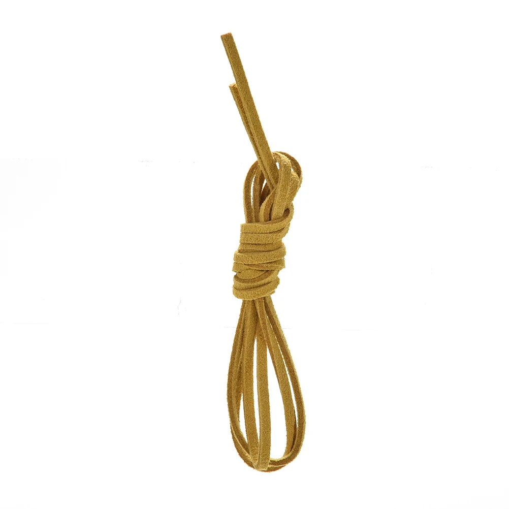 1 м Корейский Бархатный кожаный шнур плоский искусственный Sued декоративные принадлежности для рукоделия 3 мм DIY веревка нить для изготовления ювелирных изделий