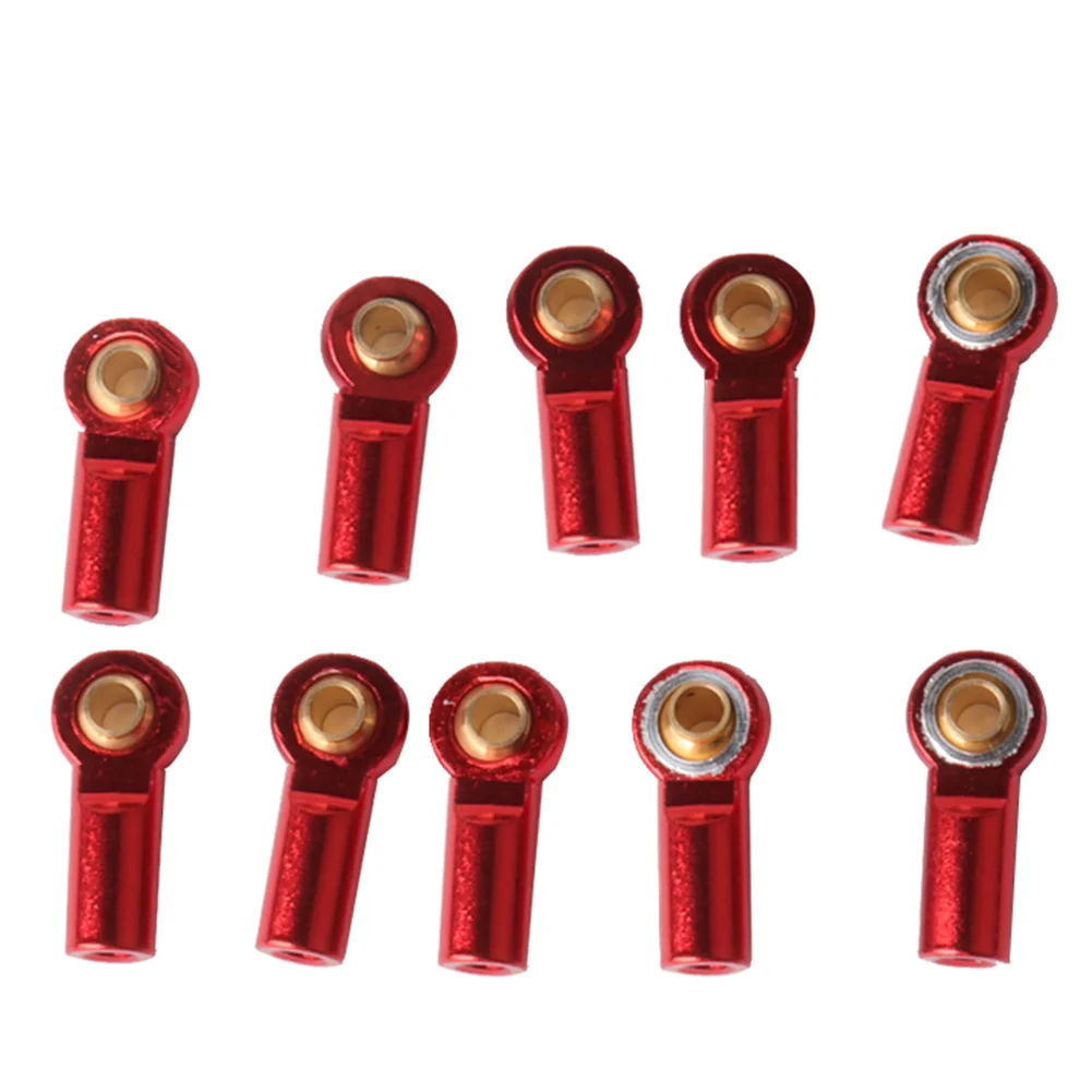 

10pcs M3 Buggy Link Rod End Accessory Crawler CW CCW Kids Ball Joint Toy Parts Aluminum For 1/10 RC Car