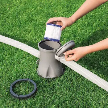 

1 Pack Swimming Pool Pump Filter Simple Set Suitable For SFX-330 And RX-330 I Type Replacement Filter Pump Barrel