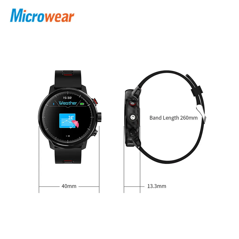 Новые микрочасы Смарт часы L5 IP68/Bluetooth/несколько видов спорта/Погода Smartwatch шагомер