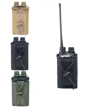 

New Nylon Outdoor Pouch Tactical Sports Pendant Military Molle Radio Walkie Talkie Holder Bag Magazine Mag Pouch Pocket