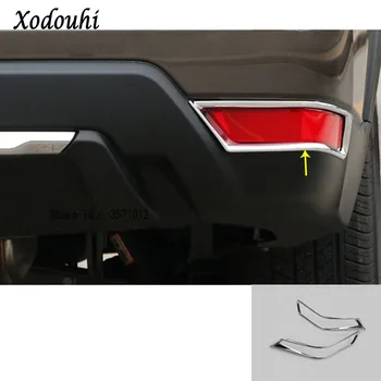 

For Nissan X-Trail XTrail T32/Rogue 2017 2018 2019 2020 Car Body ABS Chrome Trim Back Tail Rear Fog Light Lamp Frame Stick Parts
