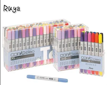 

Copic Ciao Markers Set Art supplies Alcohol-Based Twin Tip Japan stabilo brush pen for case school manga colores drawing color