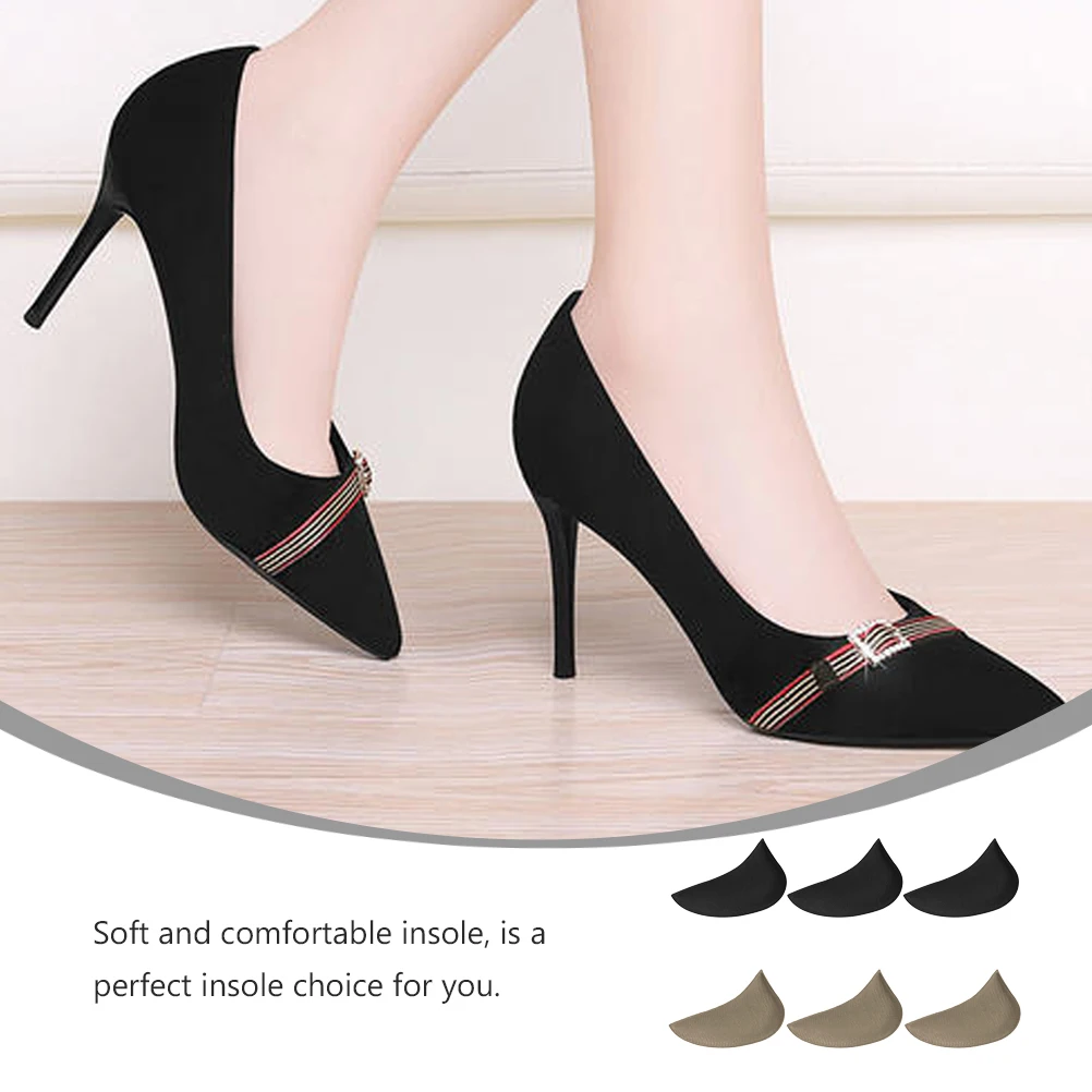 6 пар опорных подушек для ног губчатые стельки удобные подушечки плоских