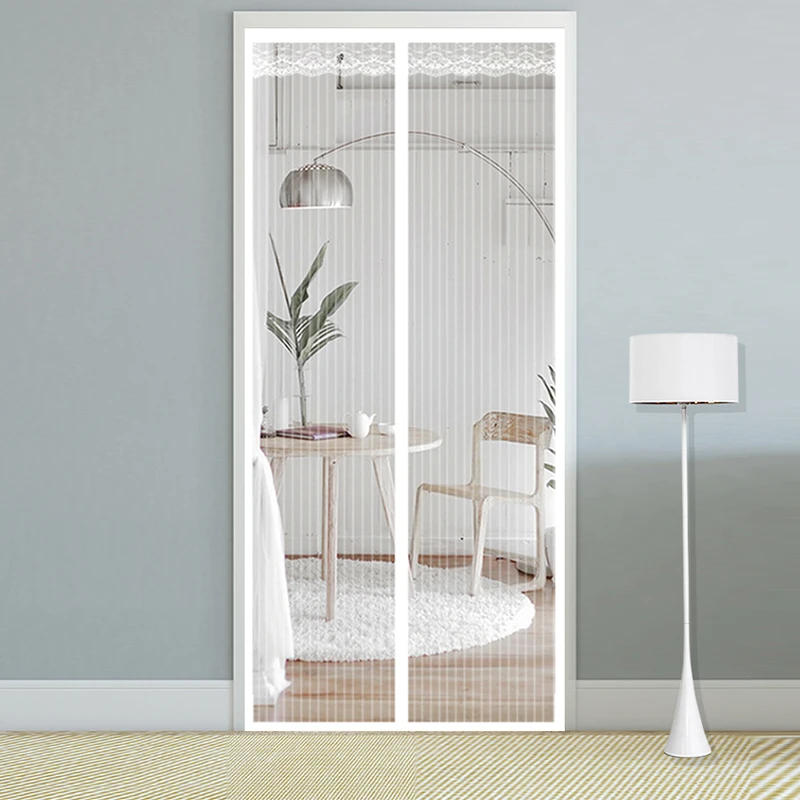 

New Anti Moustiquaire Magnetique Fenetre Magnetic Magic Screen Door Magnetic Strips Automatically Shut Mesh Net Curtain Magnetic