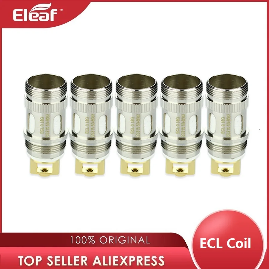 Электронная сигарета Eleaf ECL для iJust S/iJust 2/iJust 2 mini/Melo/2/3/Melo 3 Mini/Lemo испаритель 5/10 шт. |