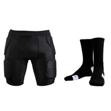 Баскетбольные ползунки Компрессионные шорты и быстросохнущие полотенца пот носки