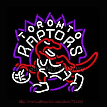 

Raptors Neon Sign For Room neon light Custom Arcade Glass Neon Light Sign Beer Bar Glass Tubes Sexy Lamp Leopard Neon Lights