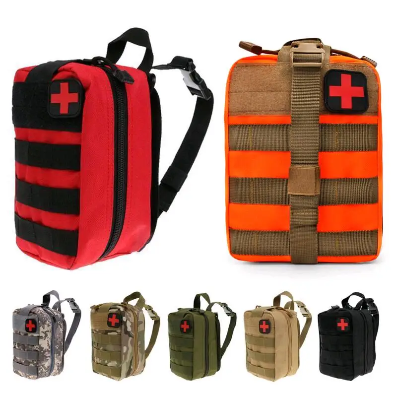 

Outdoor Tactical Medical Bag Travel First Aid Kit Multifunctional Waist Pack Camping Climbing Bag Emergency Case Survival Kit