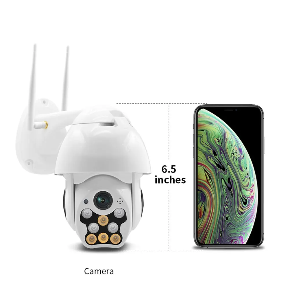1080P PTZ IP камера Wifi наружная скорость купольная беспроводная Wifi камера видеонаблюдения системы безопасности видеонаблюдения 360 градусов