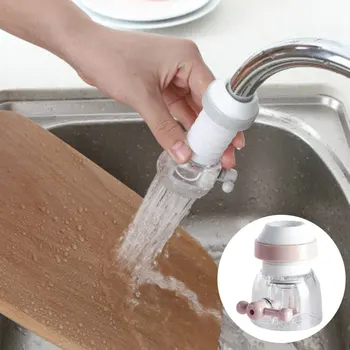 

New 360 Degree Water Tap Extension Filter Shower Water Tap Outlet Head Water Saving Sprayer Filter Diffuser Accessories TXTB1