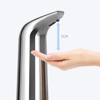 

New 400ML Automatic Liquid Soap Dispenser IR Sensor Touchless Sanitizer for Kitchen