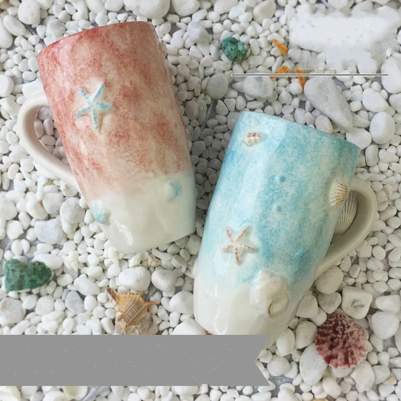 Пара чашка керамическая чашка, большая емкость пара чашка воды кружка, чай молоко чашка кофе чашка
