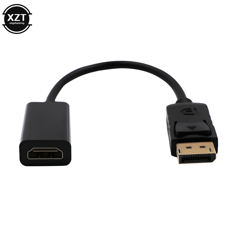 1080p Адаптер DP к HDMI Дисплей порт к HDMI кабель Дисплей порт адаптер конвертер мужчин и женщин для HDTV проектора ПК