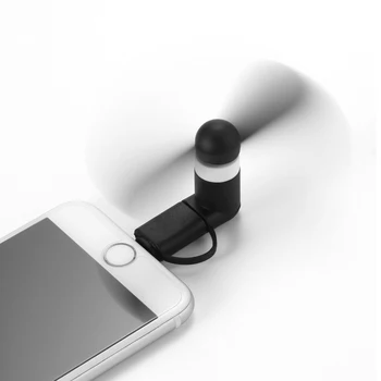 

2020 Phone Mini usb Fan Portable Micro USB Mini Fan 2 in 1 Cooling Fan Lightweight Carrying for Android for Iphone Smartphones