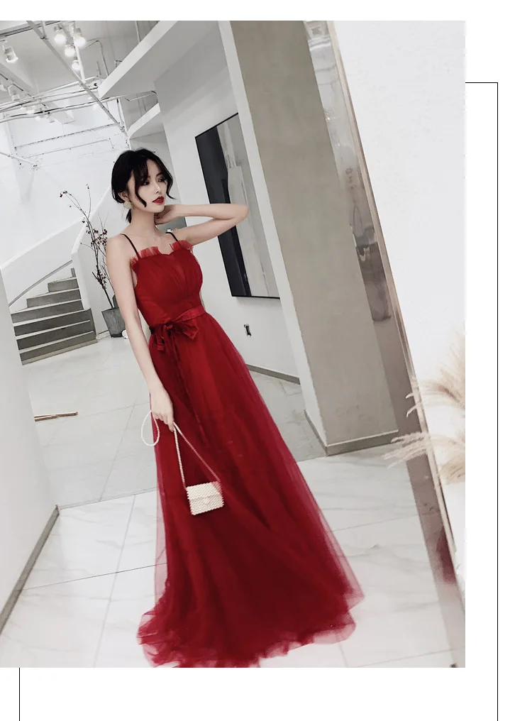 Evening Dress Elegant Burgundy Off Shoulder A-Line Party Dresses Crystal Lace Up Formal | Тематическая одежда и униформа