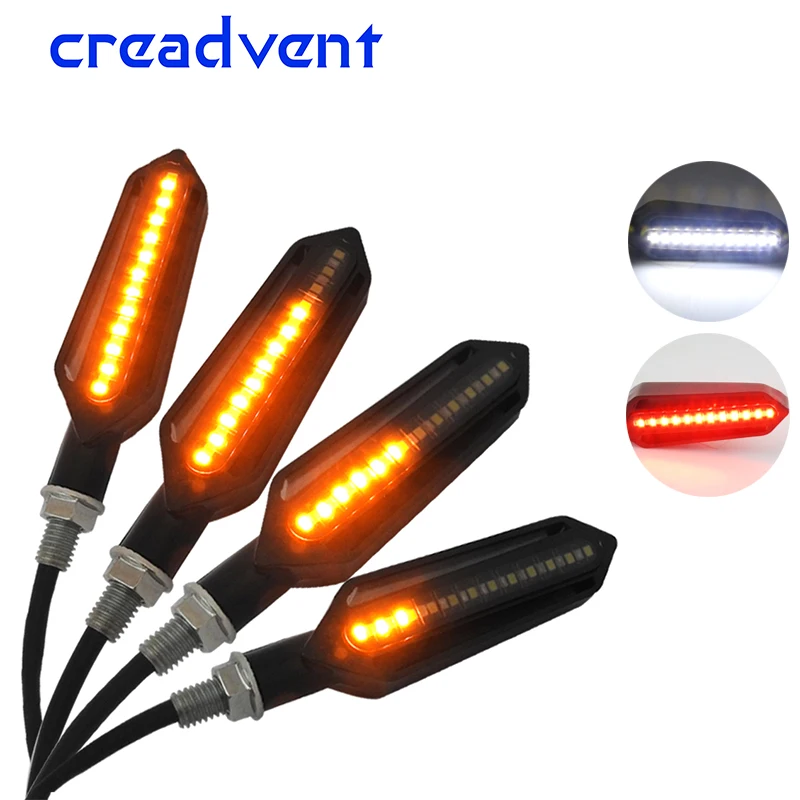 2X Многофункциональный мотоциклетный световой сигнал светодиодный светильник