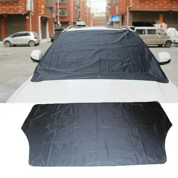 

Strong Magnet Car Block Cover Silver Cloth Magnetic Ice Shield For Windshield Winter Car Front Window