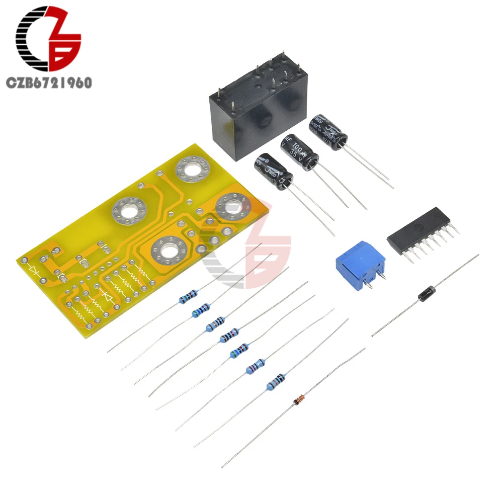 Наборы для самостоятельной сборки, защита динамика, переменный ток 12 В, двойное реле, задержка времени, автоматический сброс для Hi-Fi стерео усилителя мощности, сабвуфера