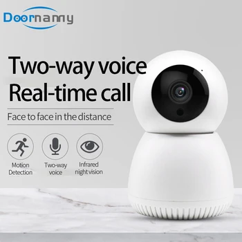 

Doornanny 1080P Smart IP Camera Wireless Double-Voice Conversational Camera Remote Baby Pets Care Action Camera Monitor