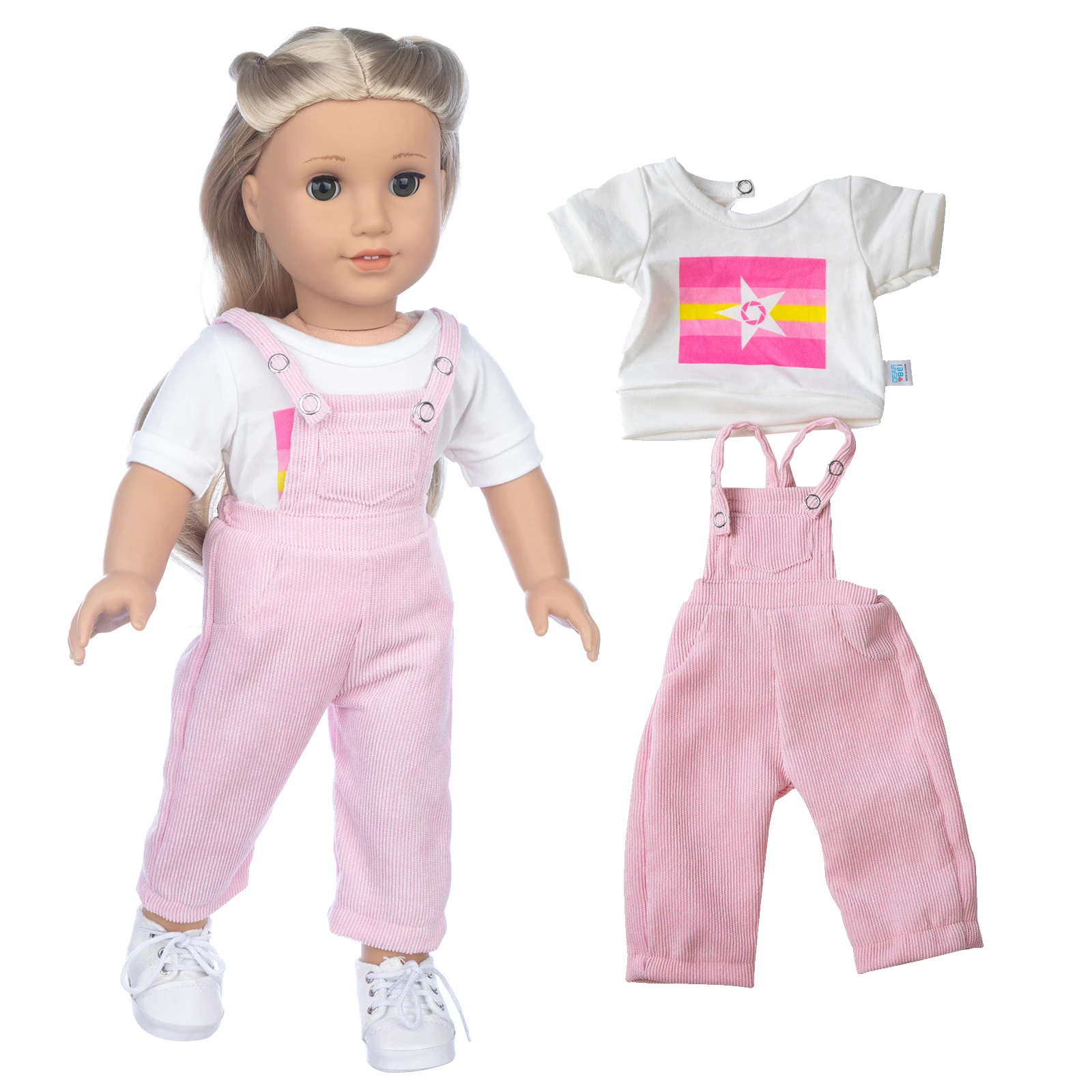 Nuevo y encantador traje Rosa apto para muñecas American Girl de 18  pulgadas, ropa y accesorios para muñecas, regalo de Navidad para niñas  (solo se vende ropa) - AliExpress Juguetes y pasatiempos