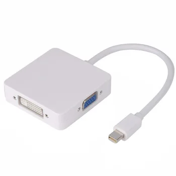 

Mini dp to hdmi vga dvi three-in-one extension cable minidp three-in-one
