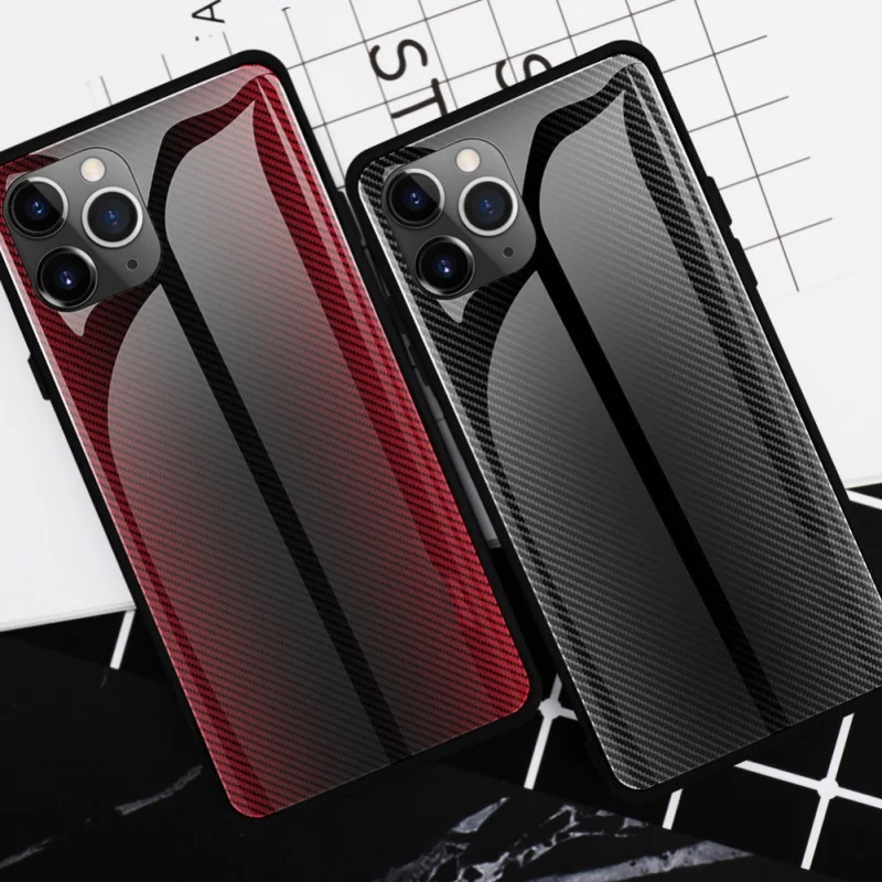 Cellphone Back Cover For IPhone 11 Pro Max Mobile Phone Cases & Covers Phone Case Anti-knock Tempered/Toughened Glass Protector Cellphone Back Cover For IPhone 11 Pro Max Mobile Phone Cases & Covers Phone Case Anti-knock Tempered/Toughened Glass Protector