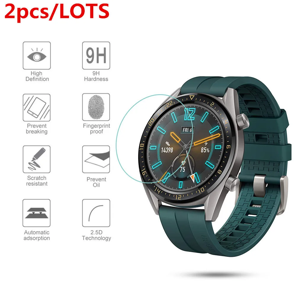 2 шт. для Huawei Watch Gt Active/элегантный протектор экрана из закаленного стекла Защитная