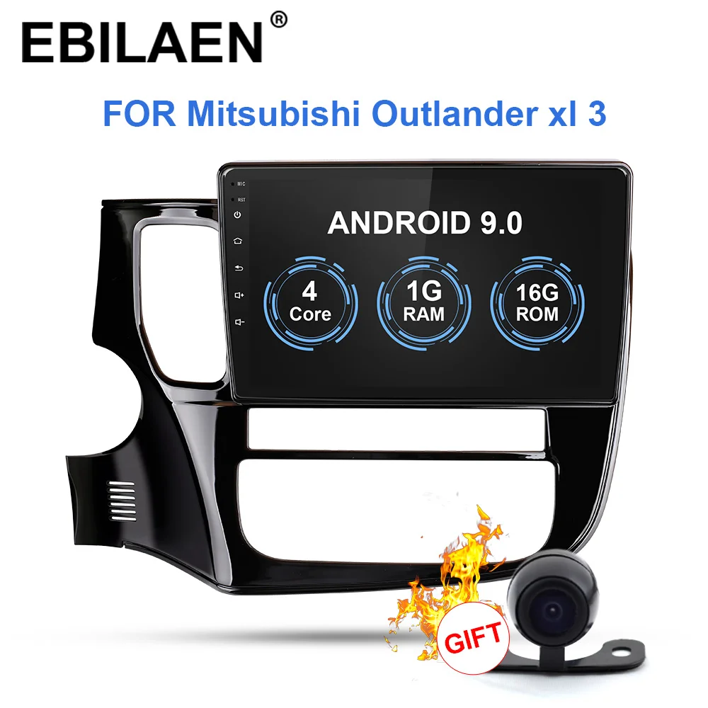 Автомобильный Радио мультимедийный плеер для Mitsubishi Outlander 3 Авторадио 2Din Android 9,0 gps навигация магнитофон стерео