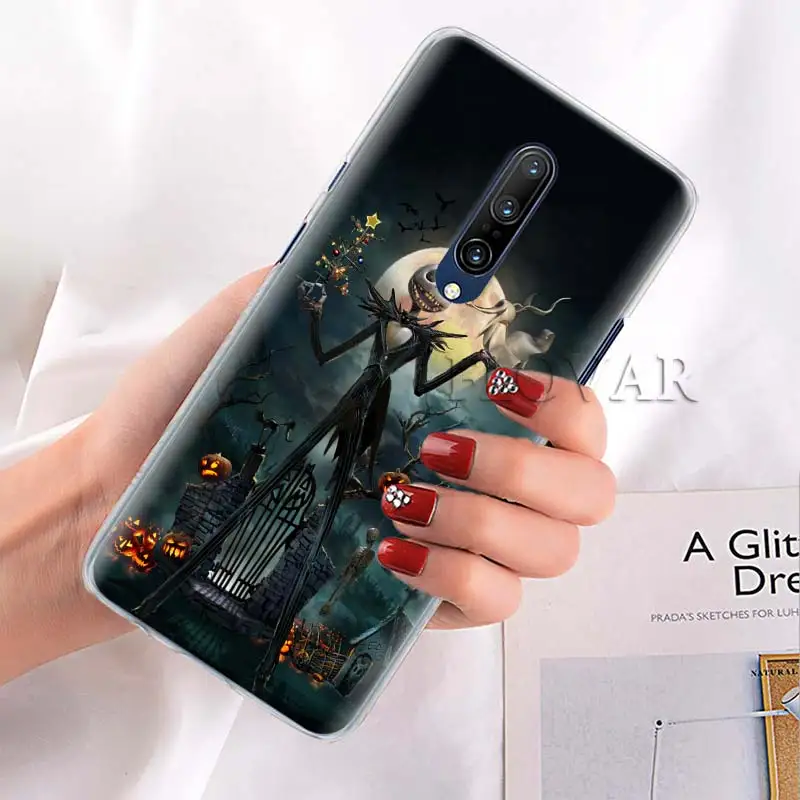 Jack Skellington Before Christmas Чехлы для телефона Oneplus 7 7T Pro 7 Pro 5G 6 6T жесткий чехол