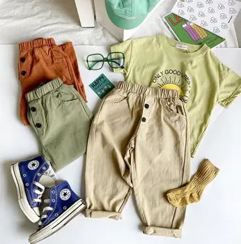 

2020 New Arrival Baby Girs Pants Summer Fashion Kids Girls Pants 1-7 Years