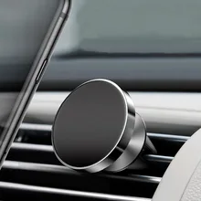Универсальный магнитный автомобильный держатель для телефона для iPhone samsung магнит Вентиляционное крепление, для сотового телефона Поддержка gps в автомобиле