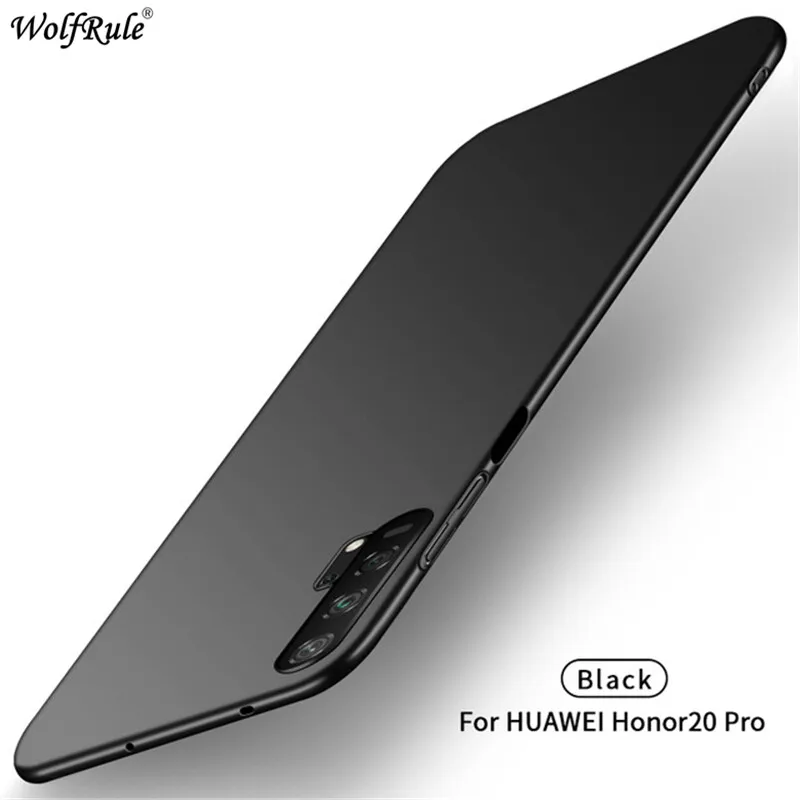 

For Huawei Honor 20 Pro Case Slim Smooth PC Phone Case For Huawei Honor 20 Pro Cover Protective Phone Bumper Funda 6.26''