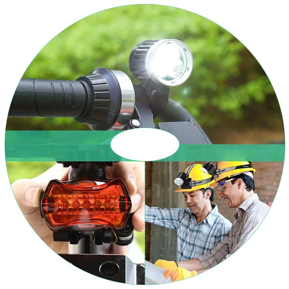 Cheap ISHOWTIENDA 2019 Powerful Lamp Bike Lighting MTB Headlight Bike LED Rechargeable Waterproof #6py 3
