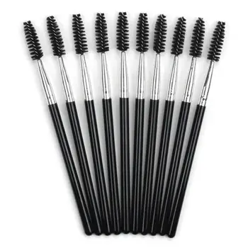 

10PC/pack Eyelash Extension Eyebrow Brush Mascara Wand Applicator Spoolers Eye Lashes Cosmetic Brushes Set Makeup Tools TSLM1