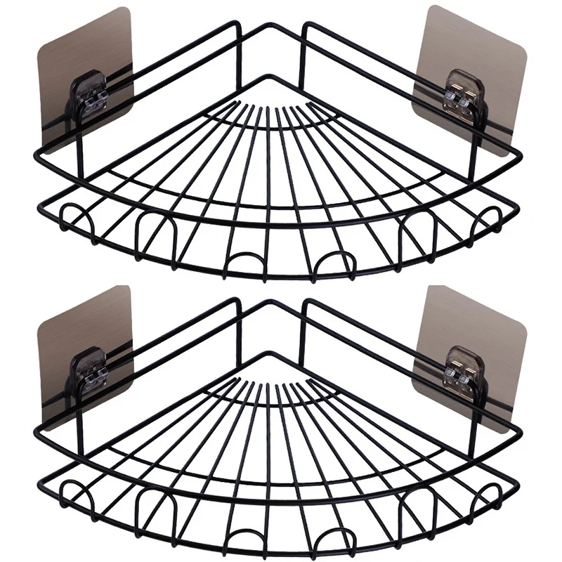 Coin Douche Caddy Douche Etagere Salle De Bain Organisateur Pas