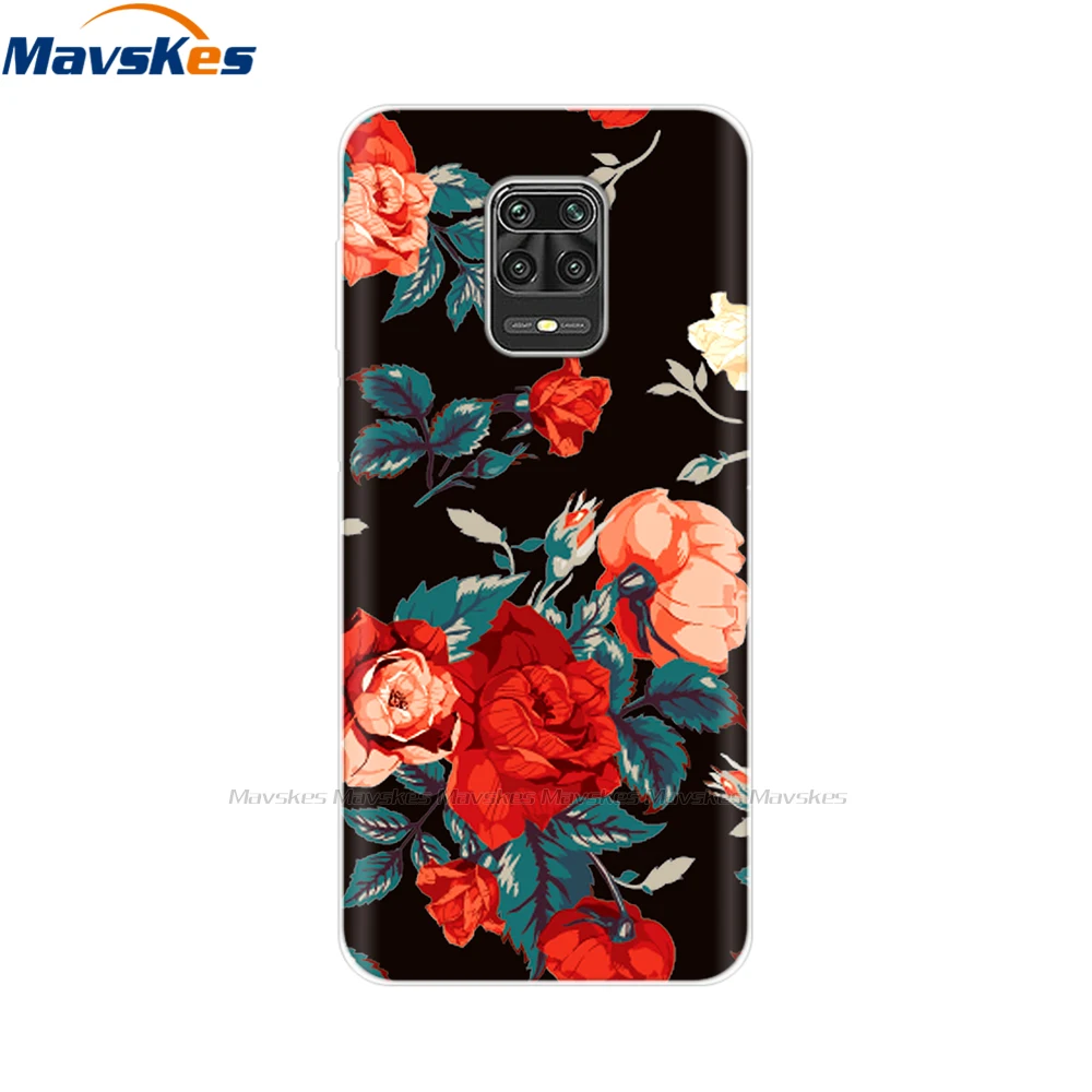 Phone Cases For Xiaomi Redmi Note 9S Case Soft TPU Silicone Protective Shell Back Cover For Redmi Note 9S 9 Pro Max Case Bumper xiaomi leather case case Cases For Xiaomi