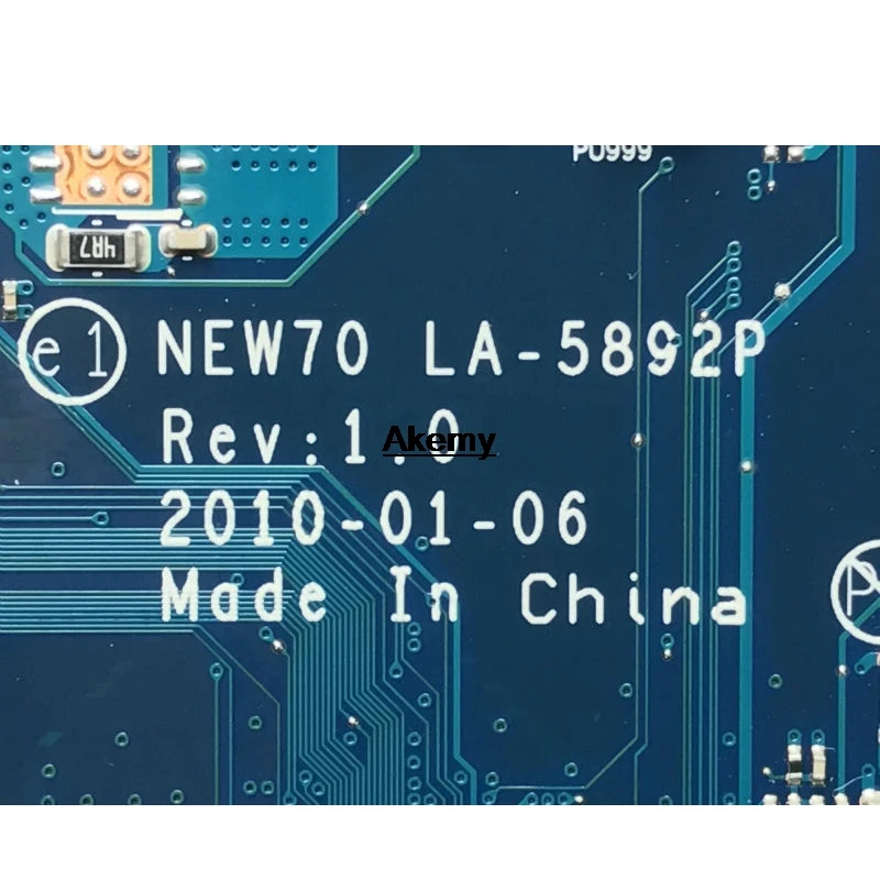 Материнская плата для acer 5740 5741 5742 LA-5892P материнская плата тестовая работа