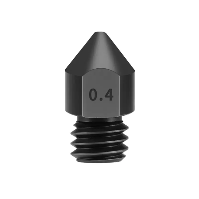 0.4mm Запчасти для 3D-принтера Reprap MK8 закаленная стальная насадка 1,75 мм для MK8 Ender 3 CR10 CR10S hotend kit - Цвет: 0.4mm