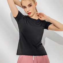 Женские спортивные белые топы для йоги, рубашки для йоги, топы Спортивные Фитнес-Спорт с длинными рукавами, футболки для тренировок, спортивная одежда для йоги