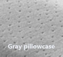 Gray pillowcase Двойная наволочка Ортопедическая подушка пены памяти постельные принадлежности шейный защита памяти подушки для здоровья шеи уход подушки медленный отскок - Color: Gray pillowcase