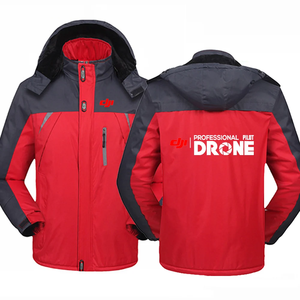 Waterproof Windproof Hooded Jacket for Men Winter