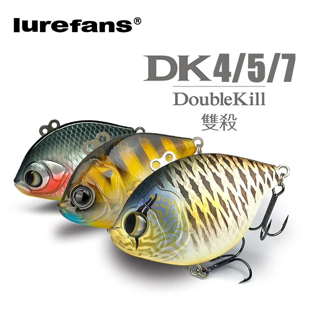 Lurefans-se-uelo-de-pesca-DK7-28g-Wobbler-Vib-DK5-18g-DK4-8g-nuevo-dise