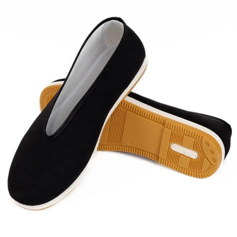 Martial Arts Shoes Men's Traditional Chinese Kung Fu Cotton Cloth Tai-chi Old Beijing Casual Shoes Wing Chun Tai-Chi Martial Art