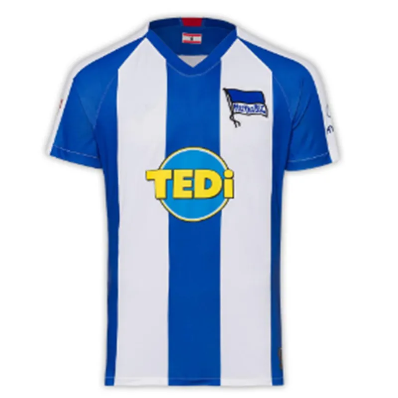 19 20 Hertha Берлинские футбольные майки домашние красные DUDA LOWEN ESSWEIN KALOU KOPKE TORUNARIGHA Hertha BSC футбольная рубашка - Цвет: shirt